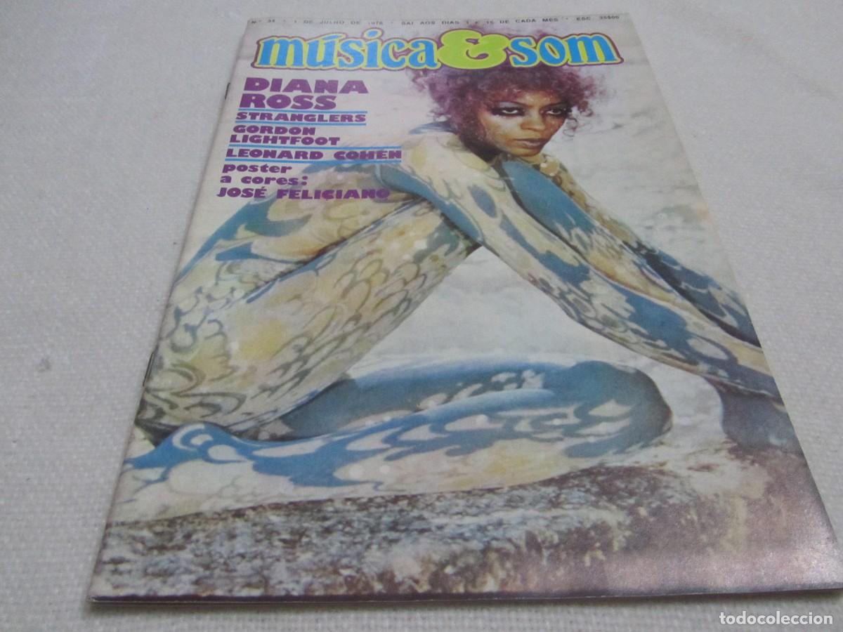 Revistas de m&uacute;sica: DIANA ROSS,THE STRANGLERS,GORDON LIGHTFOOT,LEONARD COHEN,THE ANIMALS,SERGIO GODINHO,BOB SEGER,WINGS
