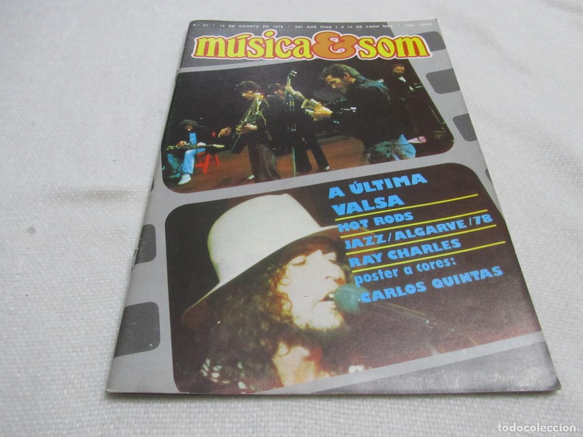Revistas de m&uacute;sica: JAZZ ALGARVE 78,RAY CHARLES,THE STRANGLERS,ROBIN TROWER,HOT RODS,THE BAND,PATXI ANDION,SUZI QUATRO