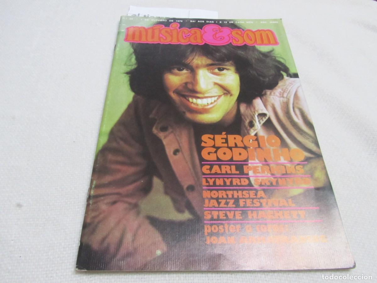 Revistas de m&uacute;sica: SERGIO GODINHO,CARL PERKINS,LYNYRD SKYNYRD,STEVE HACKETT,GENESIS,NORTHSEA JAZZ FESTIVAL,COLOSSEUM