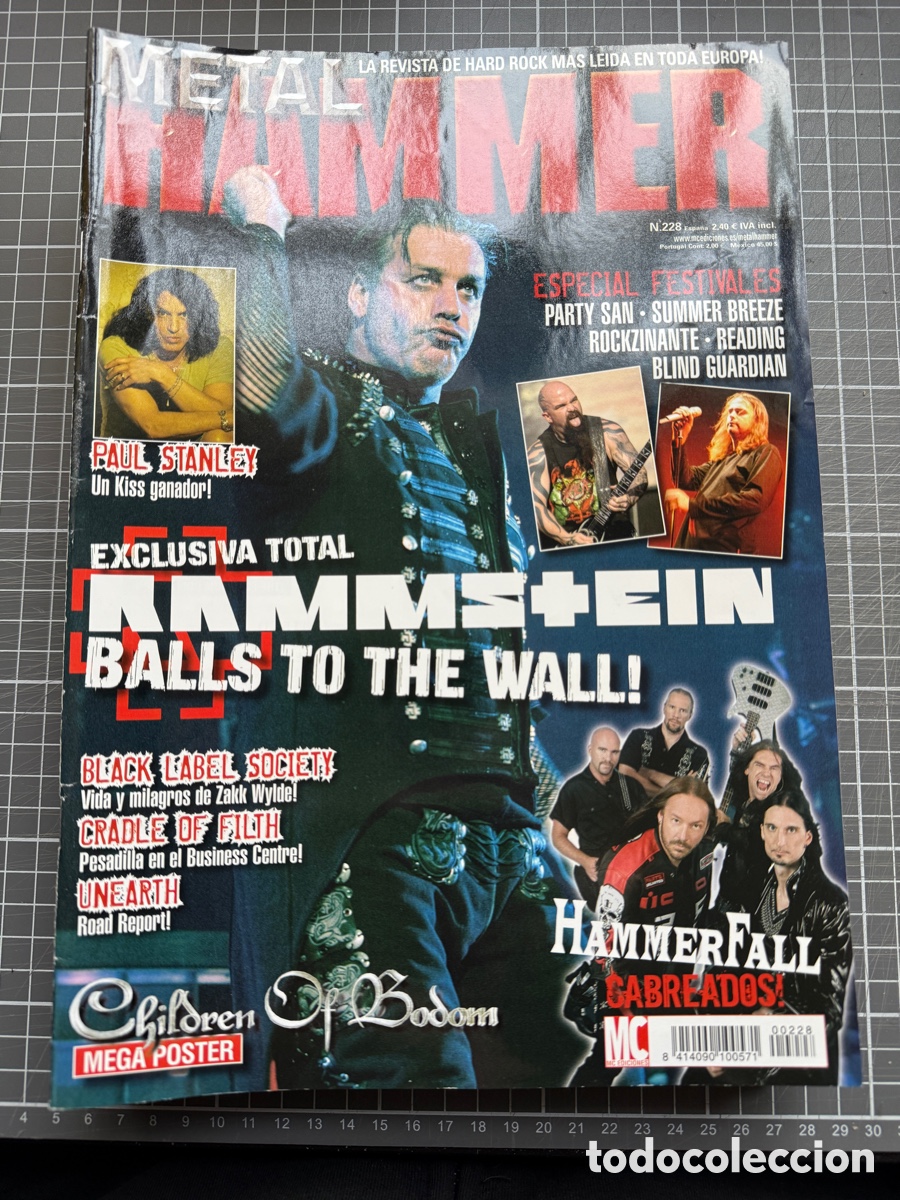 Revistas de m&uacute;sica: Metal Hammer - No. 228