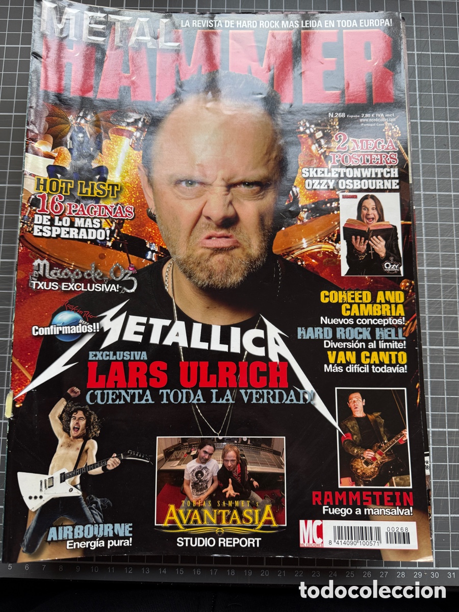 Revistas de m&uacute;sica: Metal Hammer - No. 268