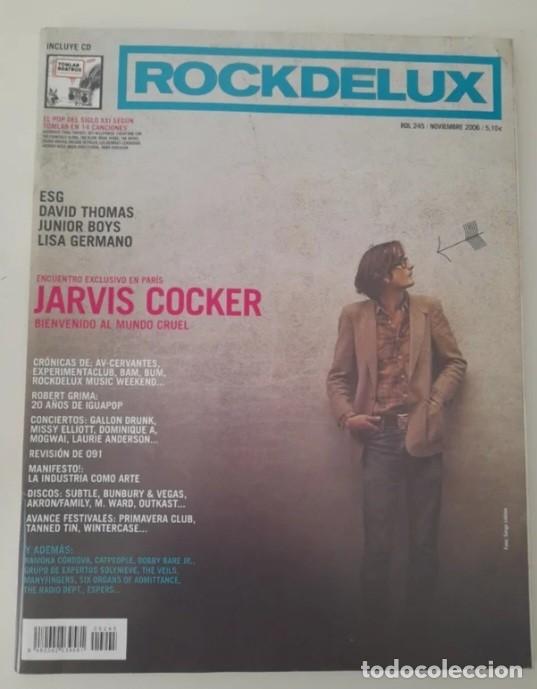 Revistas de m&uacute;sica: jarvis cocker - rockdelux