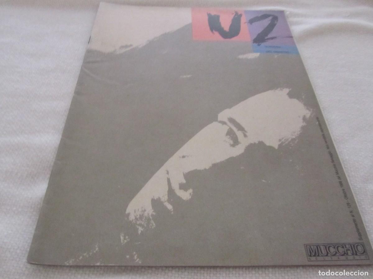 Revistas de m&uacute;sica: U2, ESPECIAL REVISTA MUCCHIO SELVAGGIO, OCTUBRE 1988, 58 PAGINAS, EN ITALIANO