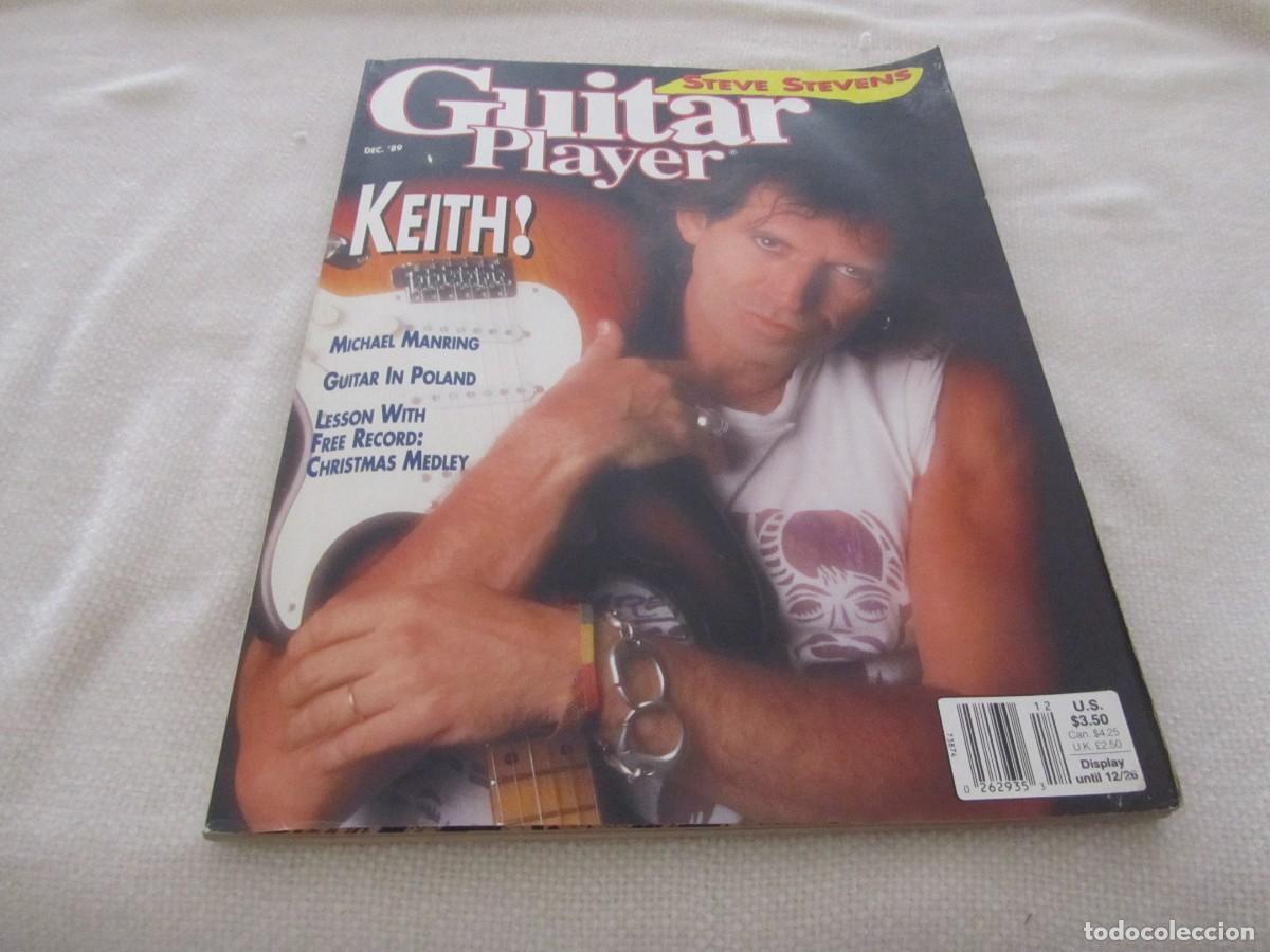 Revistas de m&uacute;sica: KEITH RICHARDS,MICHAEL MANRING,STEVE STEVENS,GRISHA DIMANT,ROBERT FRIPP,POLSKA GITARA,POLAND GUITAR