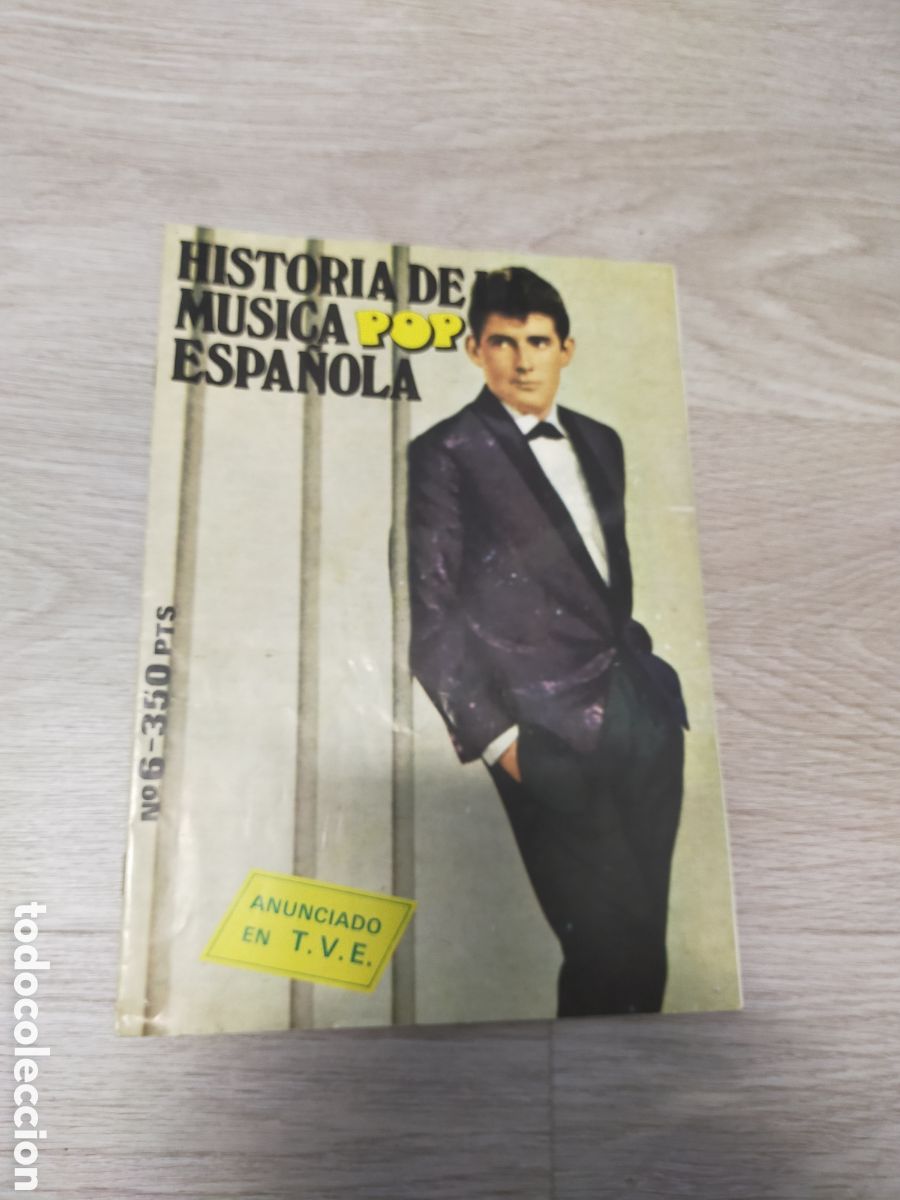 Revistas de m&uacute;sica: Revista historia de m&uacute;sica pop espa&ntilde;ola n&uacute;m.6