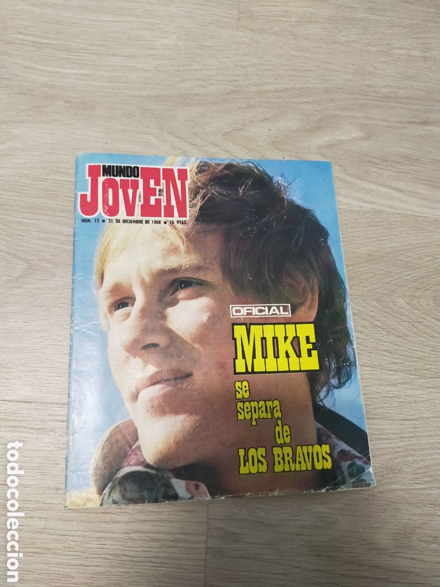 Revistas de m&uacute;sica: Revista mundo joven n&uacute;m.12 diciembre 1968