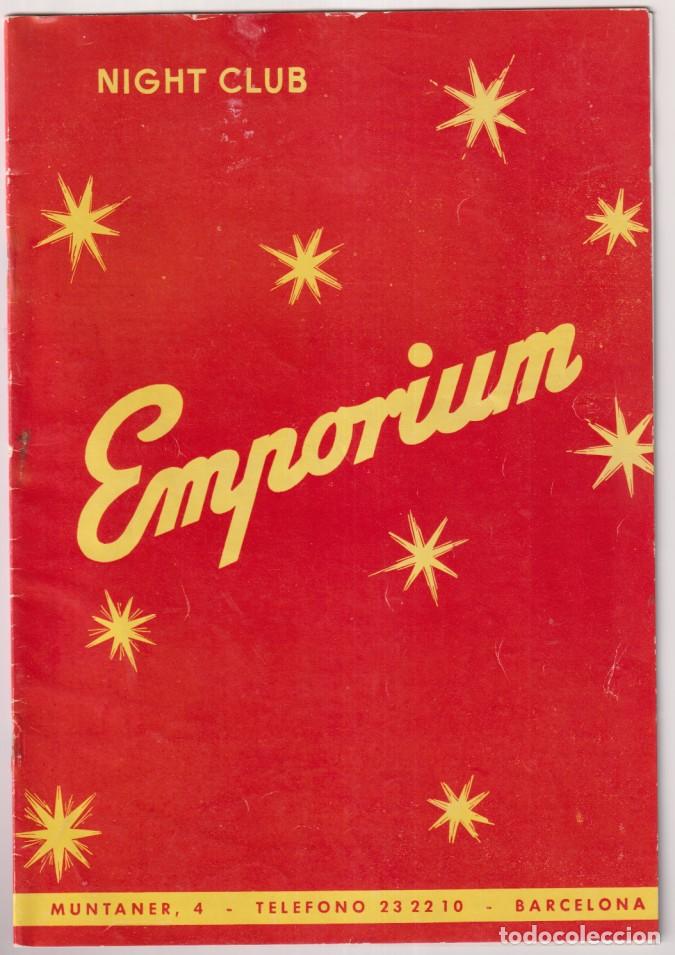 Revistas de m&uacute;sica: Night Club Emporium. Cat&aacute;logos Publicitarios Antiguos. Francis Linel