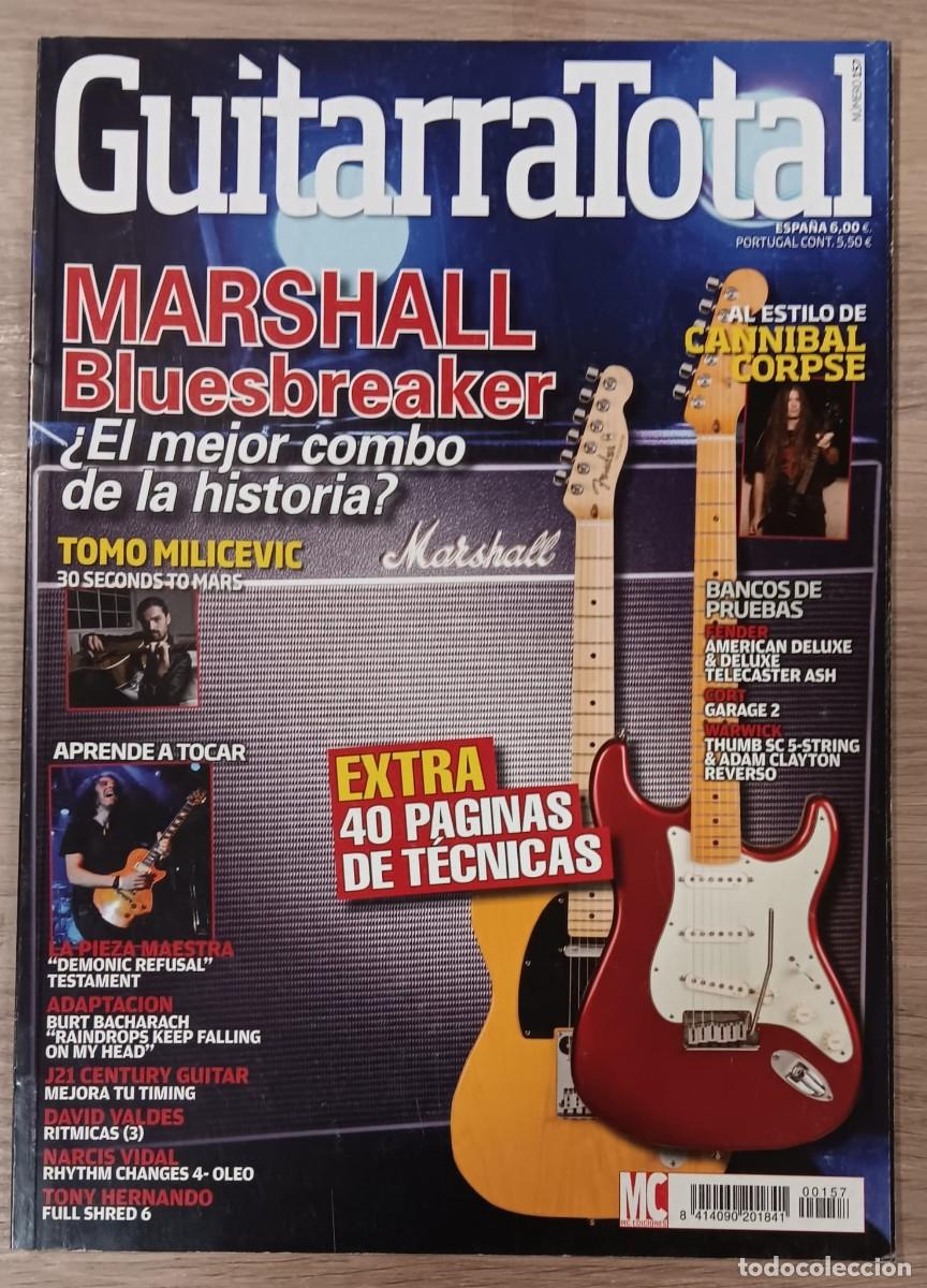 Revistas de m&uacute;sica: REVISTA GUITARRA TOTAL NUMERO 157