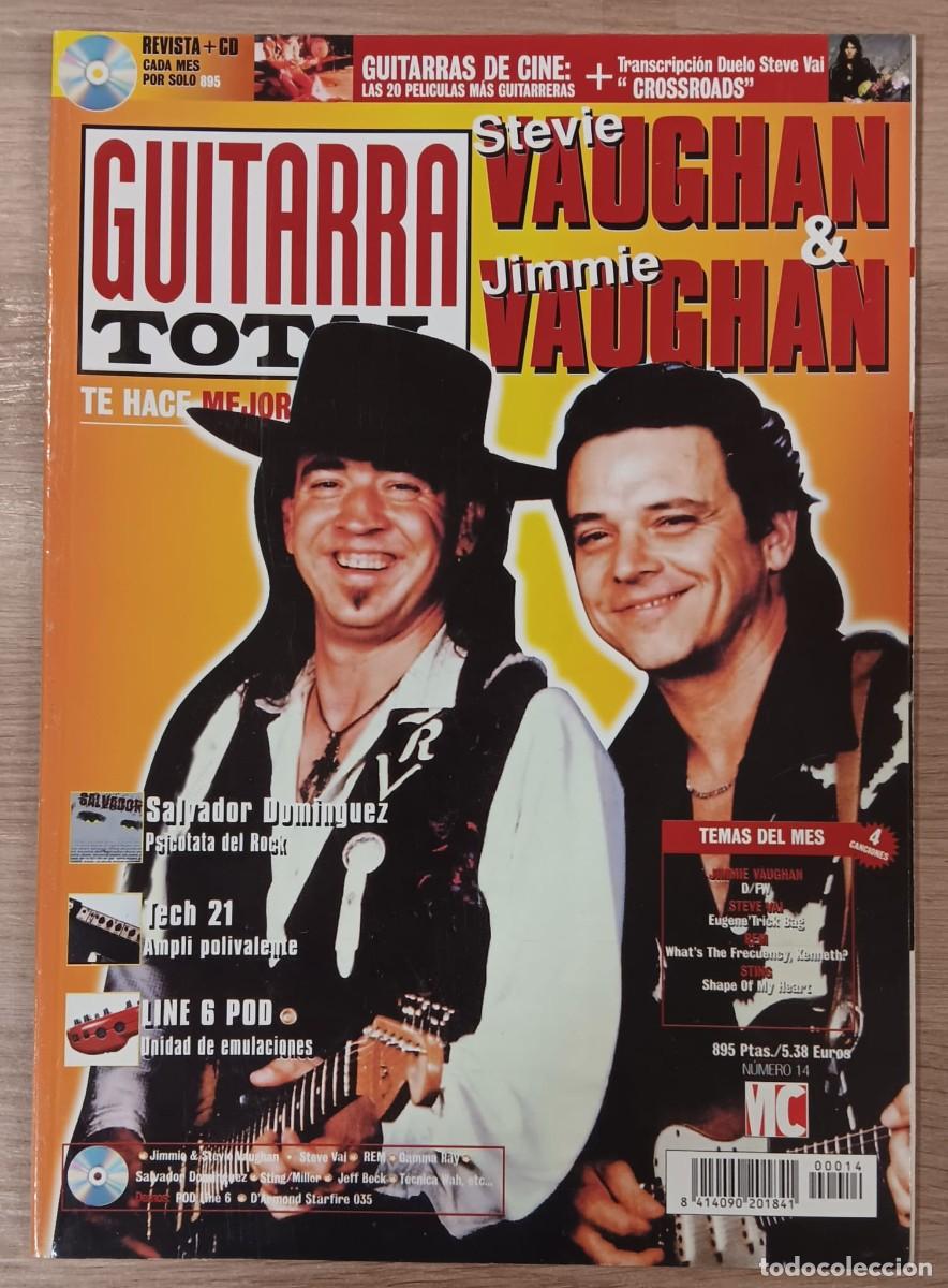 Revistas de m&uacute;sica: REVISTA GUITARRA TOTAL NUMERO 14 STEVE VAI REM STING