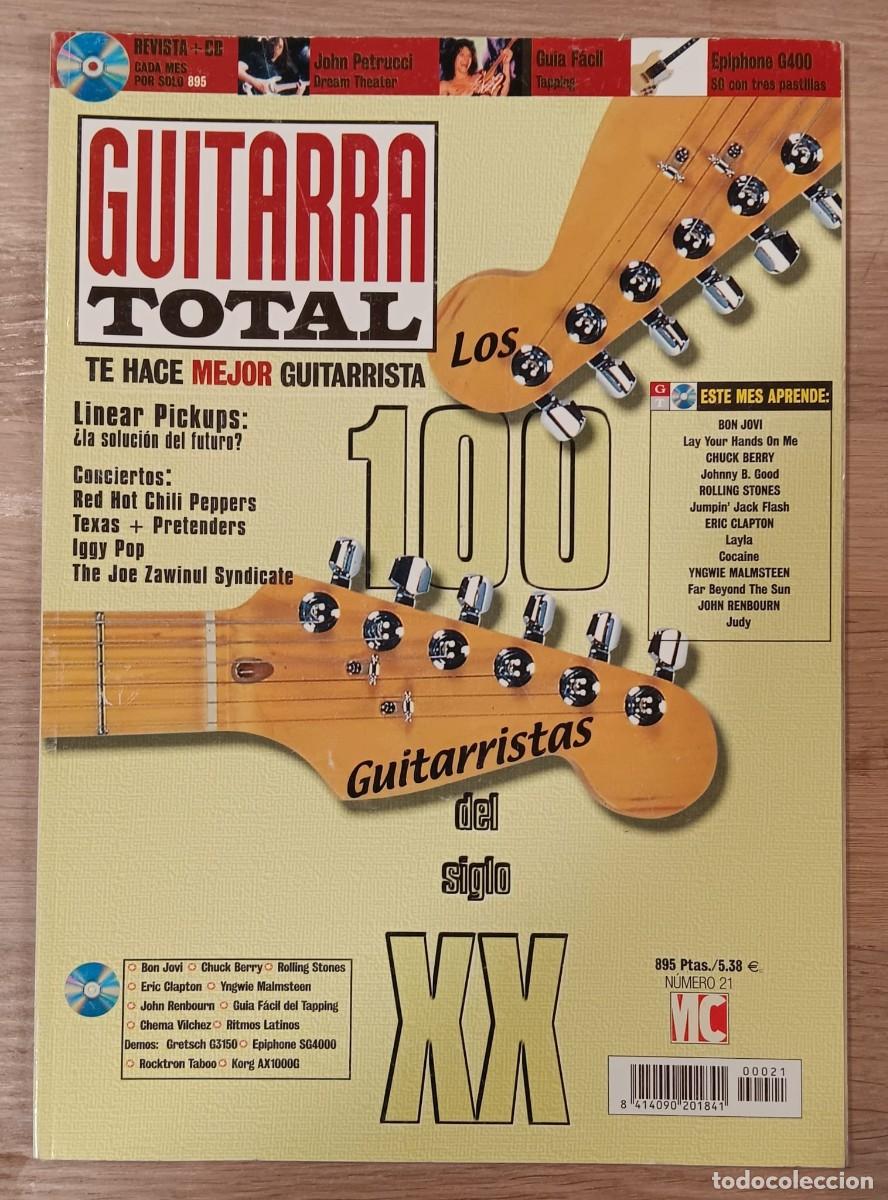 Revistas de m&uacute;sica: REVISTA GUITARRA TOTAL NUMERO 21 IGGI POP RED HOT CHILLI PEPPERS TEXAS PRETENDERS