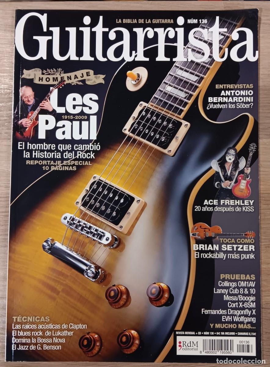 Revistas de m&uacute;sica: REVISTA GUITARRISTA NUMERO 136