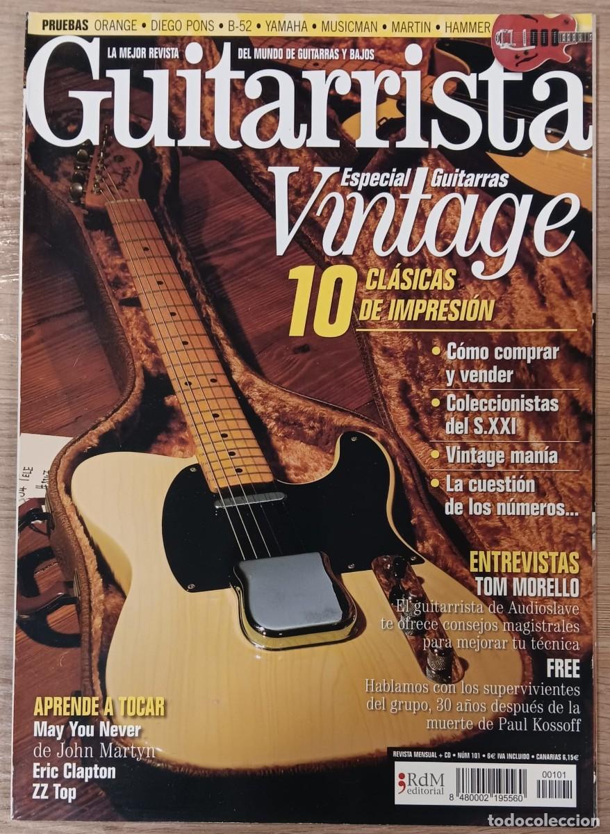 Revistas de m&uacute;sica: REVISTA GUITARRISTA NUMERO 101