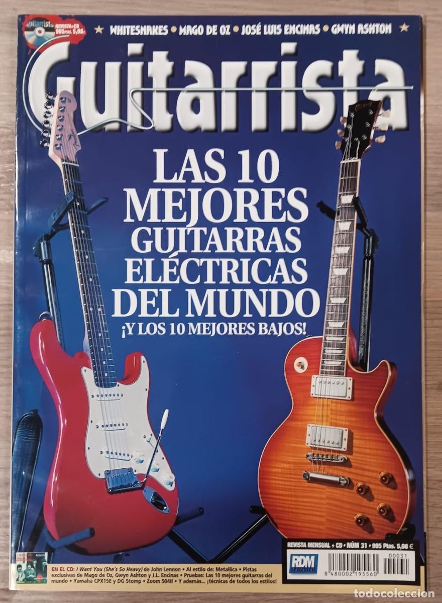 Revistas de m&uacute;sica: REVISTA GUITARRISTA NUMERO 31