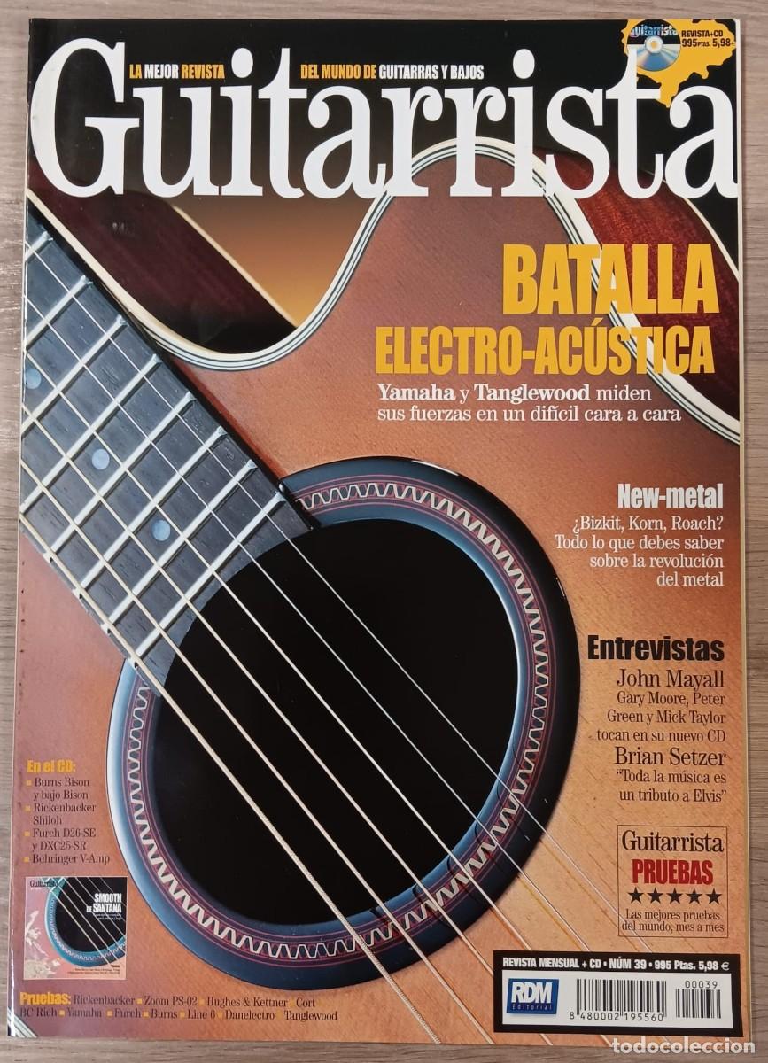 Revistas de m&uacute;sica: REVISTA GUITARRISTA NUMERO 39