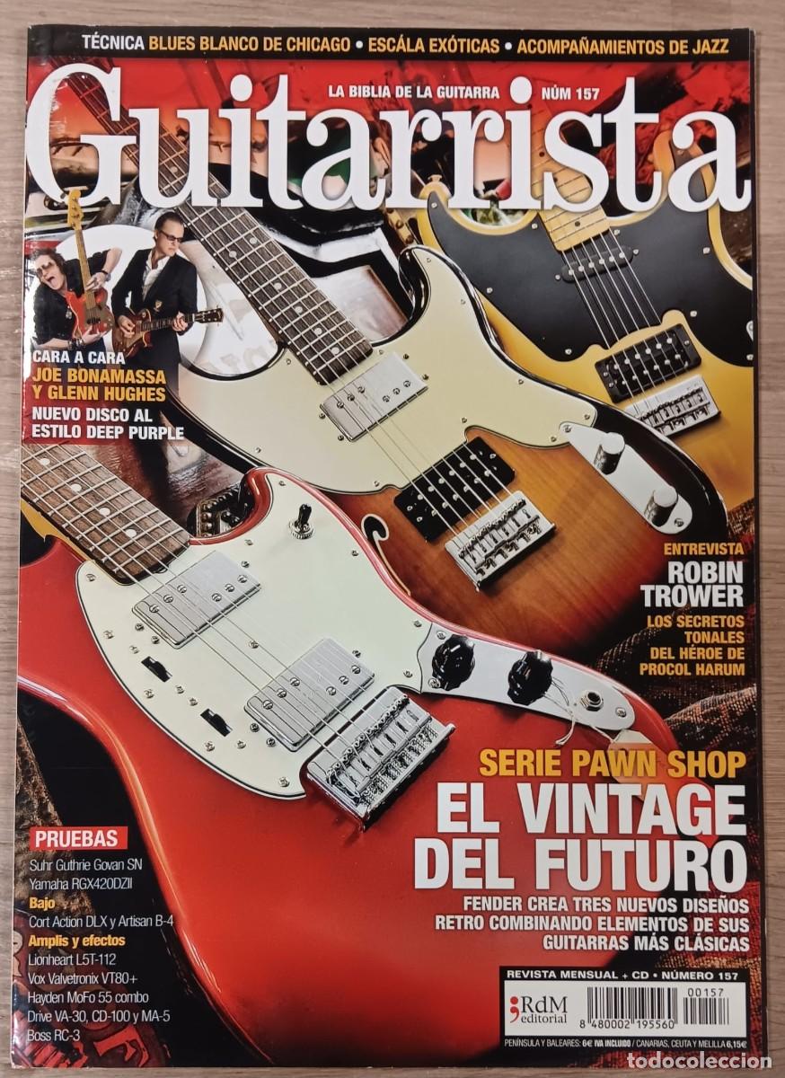 Revistas de m&uacute;sica: REVISTA GUITARRISTA NUMERO 157