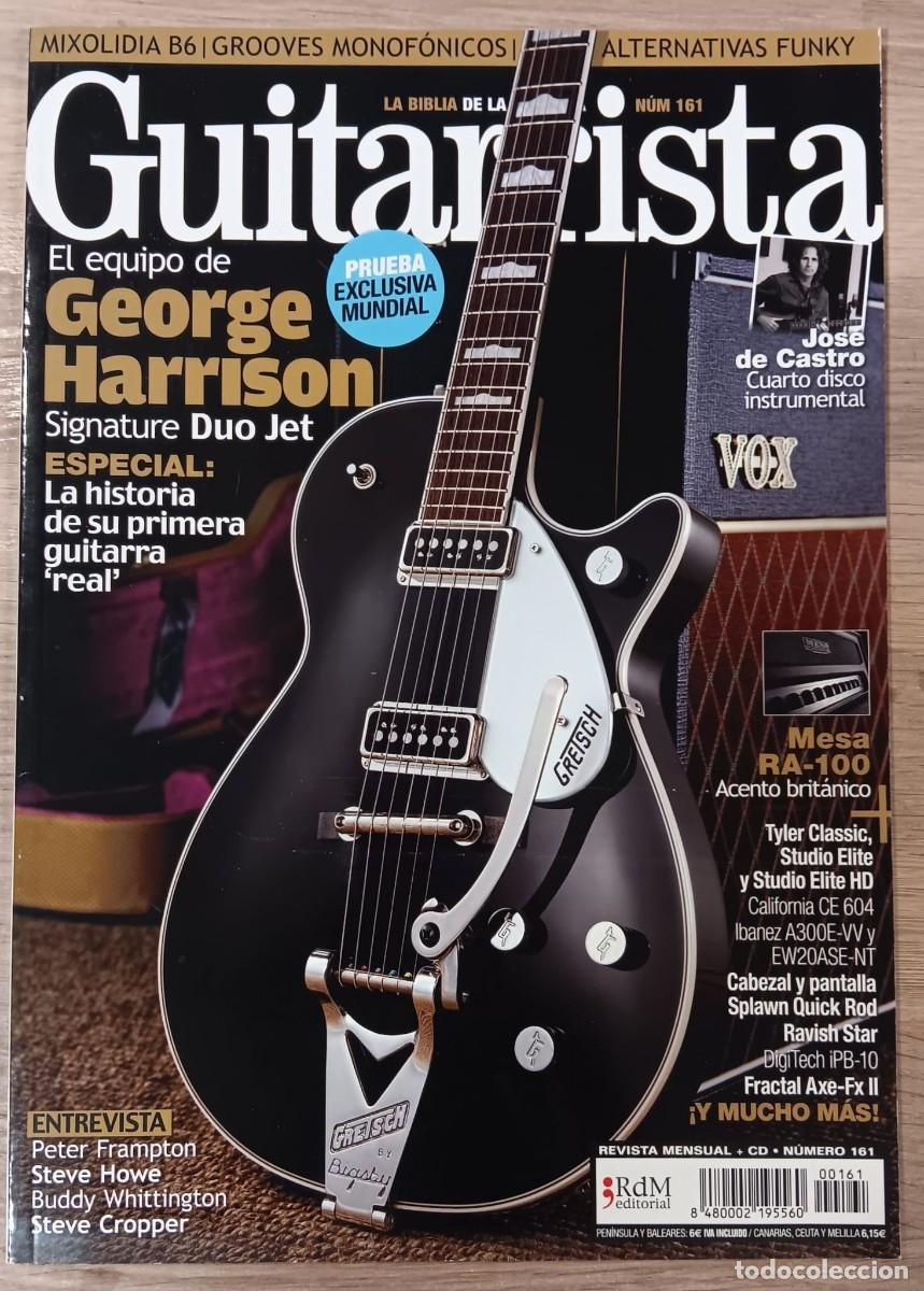 Revistas de m&uacute;sica: REVISTA GUITARRISTA NUMERO 161