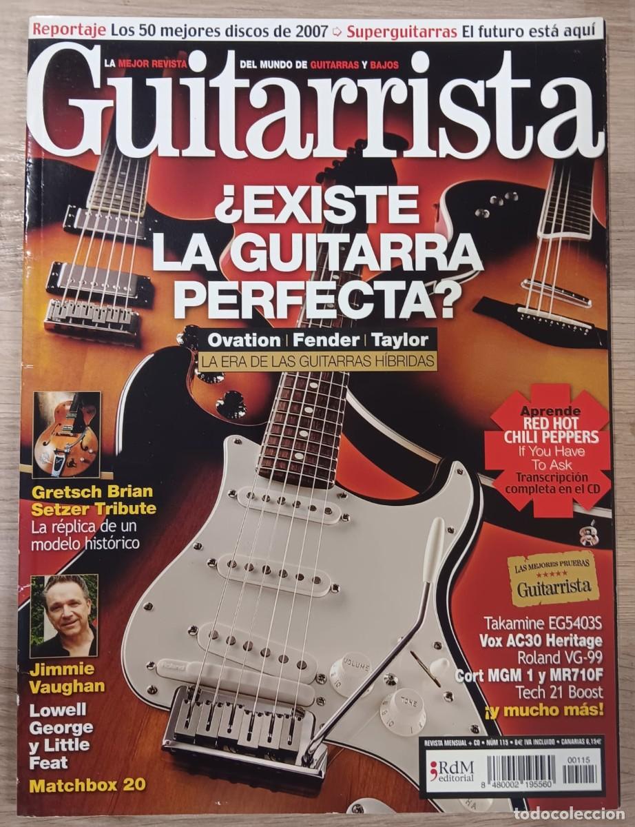 Revistas de m&uacute;sica: REVISTA GUITARRISTA NUMERO 115