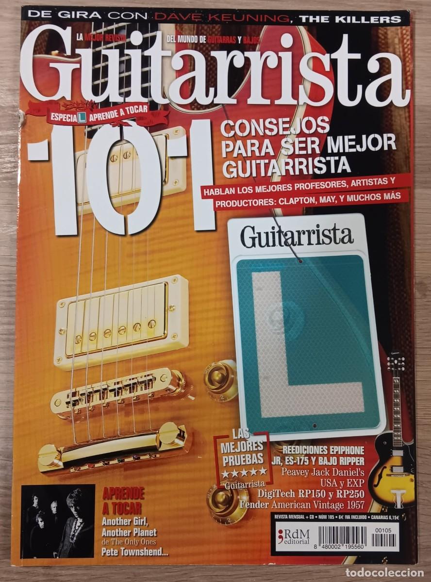 Revistas de m&uacute;sica: REVISTA GUITARRISTA NUMERO 105