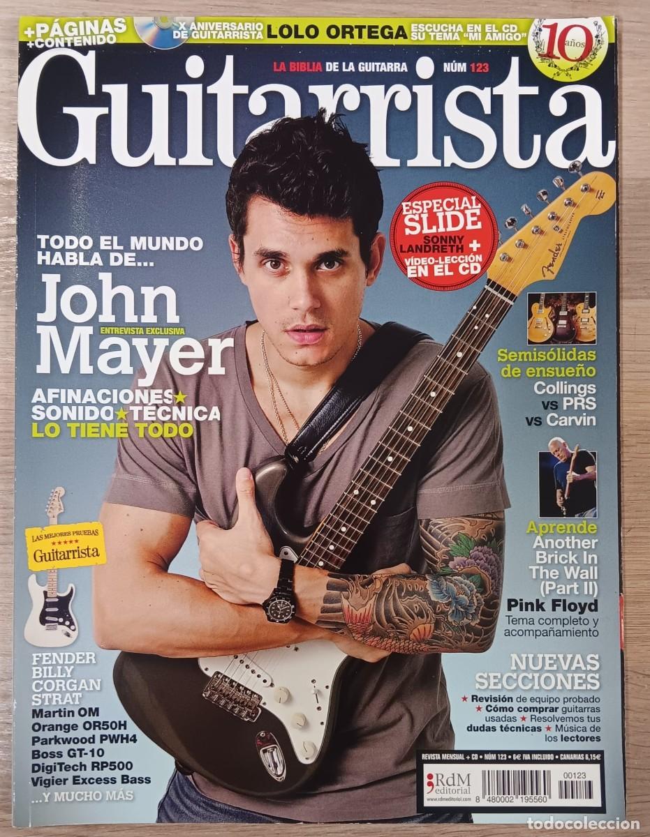 Revistas de m&uacute;sica: REVISTA GUITARRISTA NUMERO 123