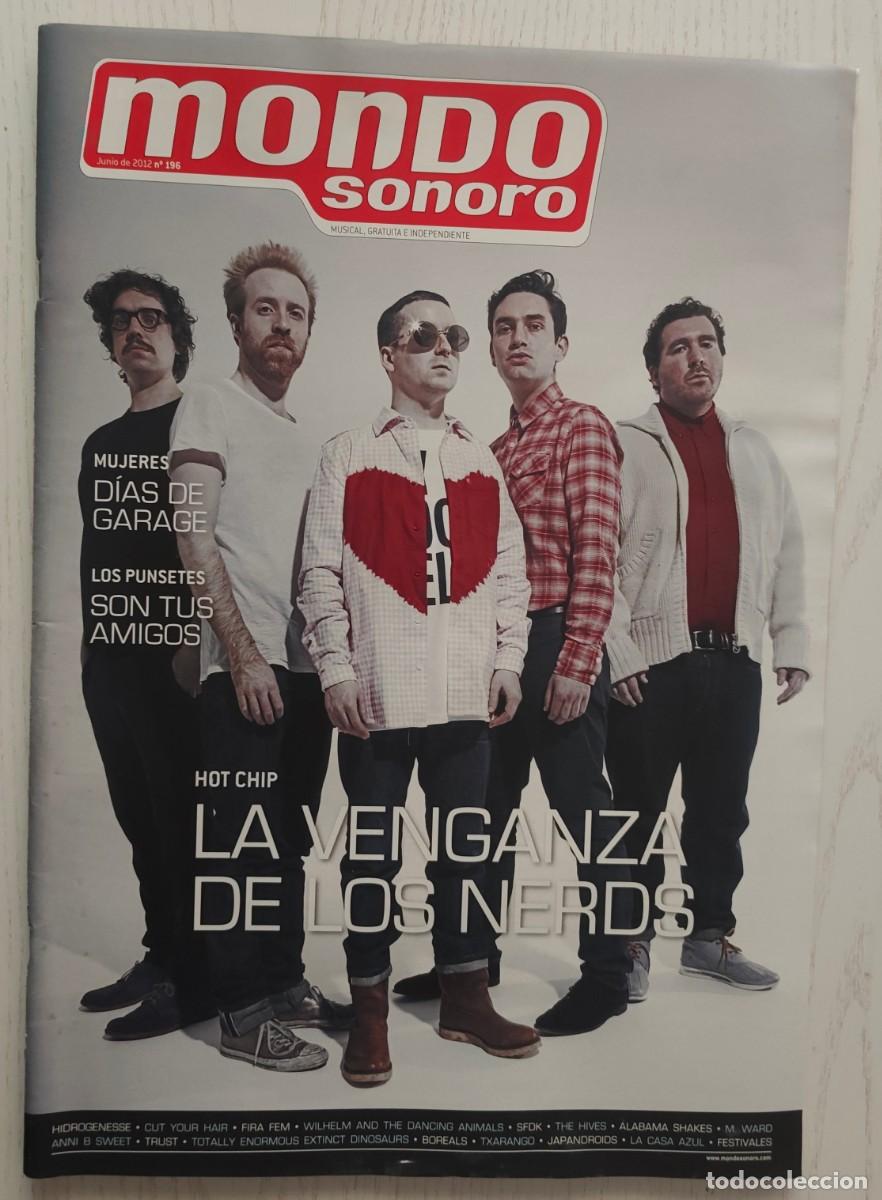 Revistas de m&uacute;sica: REVISTA MONDO SONORO N&ordm; 196 - JUNIO, 2012 - Hidrogenesse / Totally Enormous Extinct Dinosaurs / ...