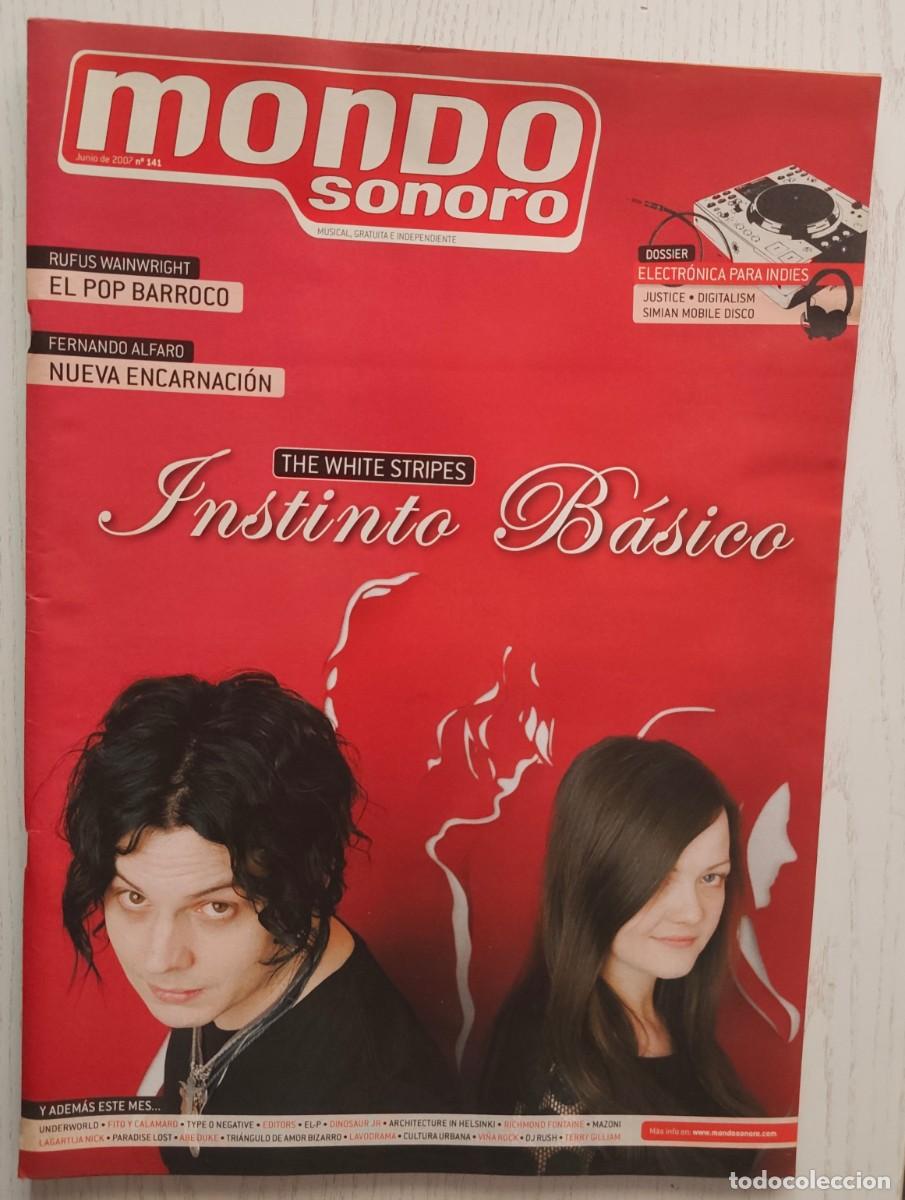 Revistas de m&uacute;sica: REVISTA MONDO SONORO N&ordm; 141 - JUNIO, 2007 - Underwolrd / Fito y Calamaro / Editors / Flow / El-P ...