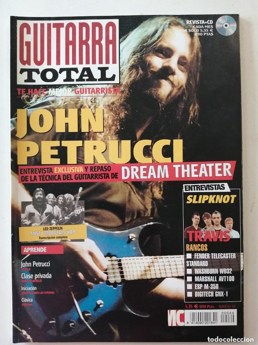 Revistas de m&uacute;sica: GUITARRA TOTAL, REVISTA MUSICAL N&ordm; 44. JOHN PETRUCCI