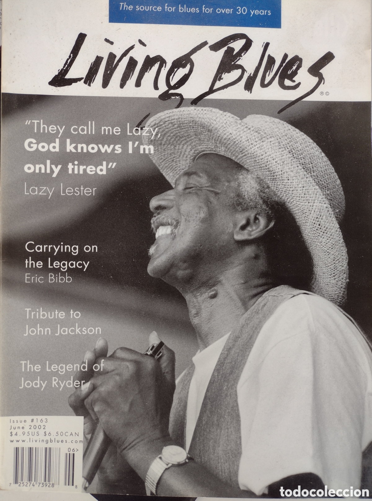 Revistas de m&uacute;sica: 'Living blues', revista de blues americana