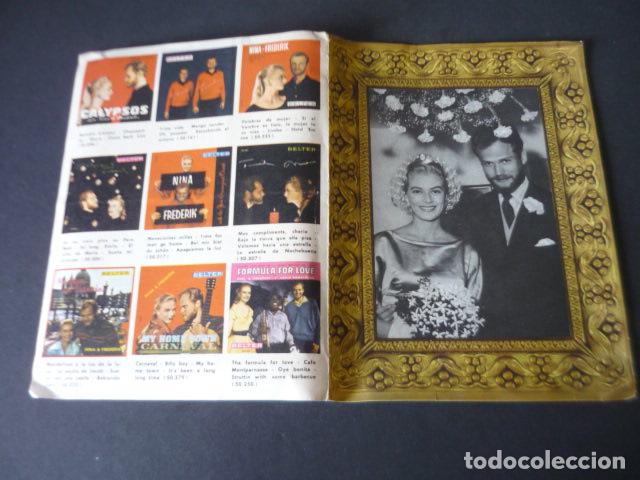 Revistas de m&uacute;sica: NINA Y FREDERIK CANTANTES DIPTICO PUBLICITARIO
