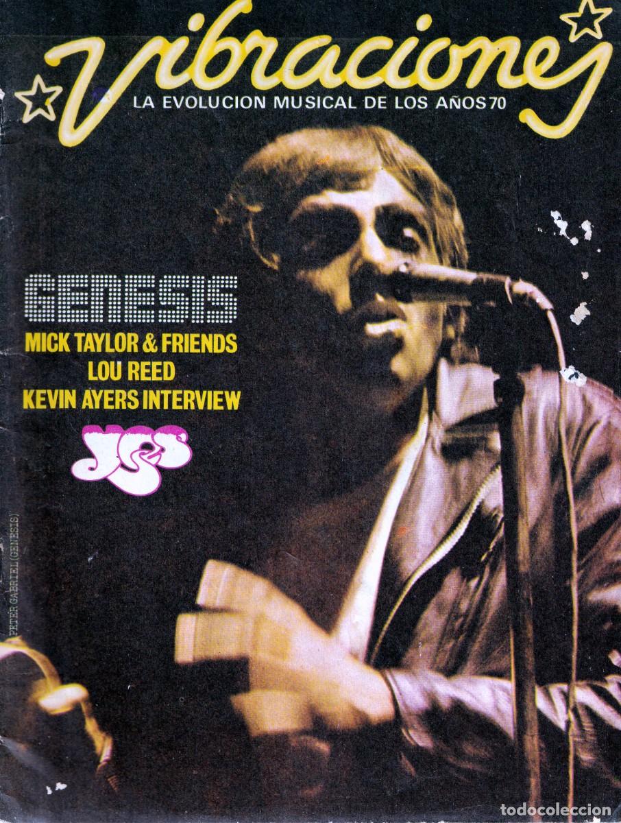 Revistas de m&uacute;sica: Revista Vibraciones Numero 7, 1975, Genesis