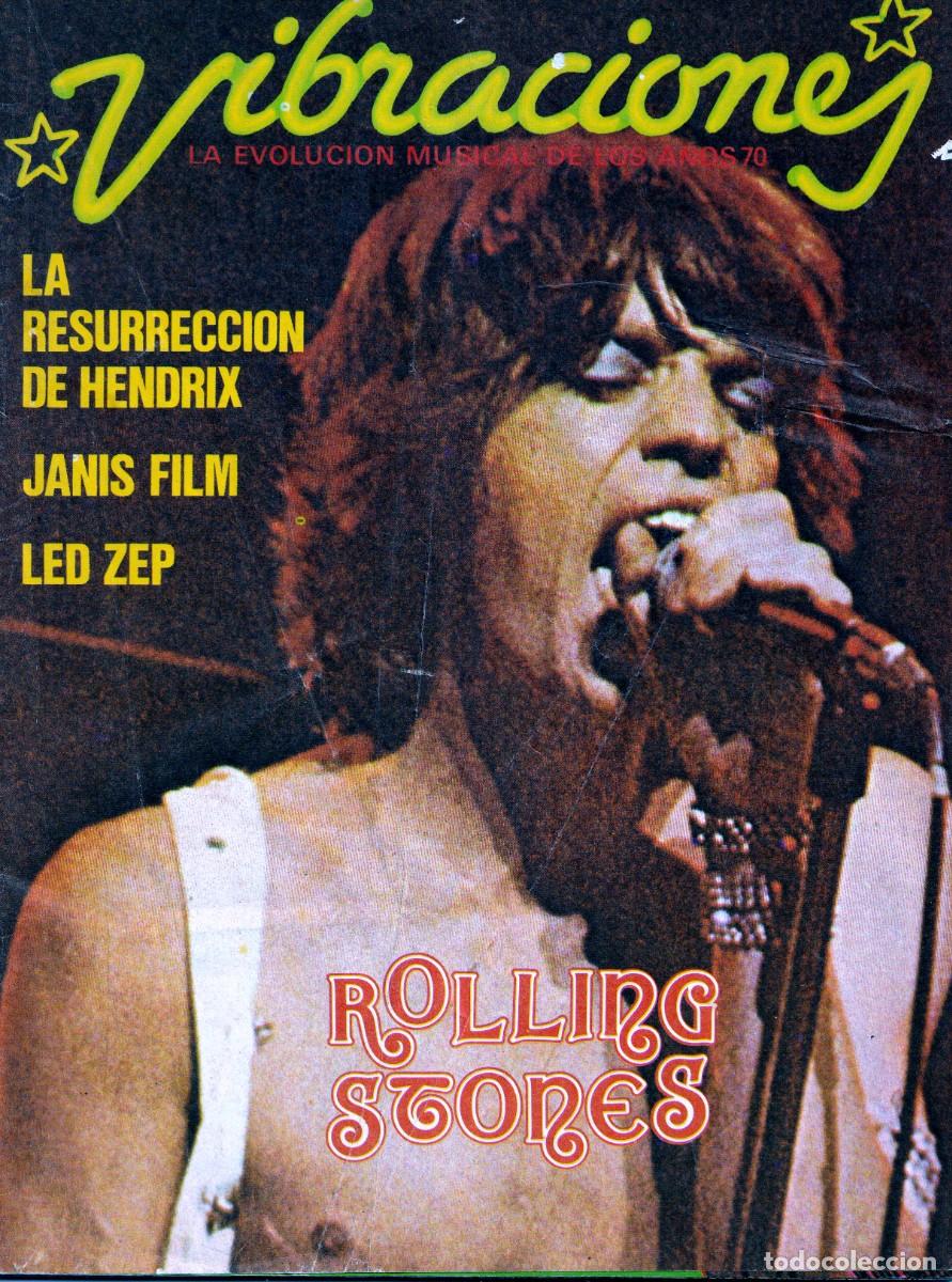 Revistas de m&uacute;sica: Revista Vibraciones Numero 10 Rolling Stones