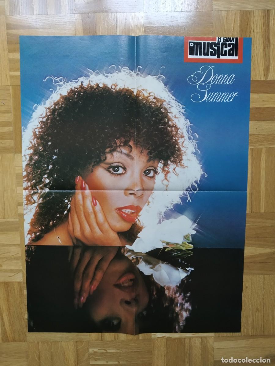 Revistas de m&uacute;sica: POSTER DE LA REVISTA EL GRAN MUSICAL DONNA SUMMER + MIGUEL RIOS VER FOTOS