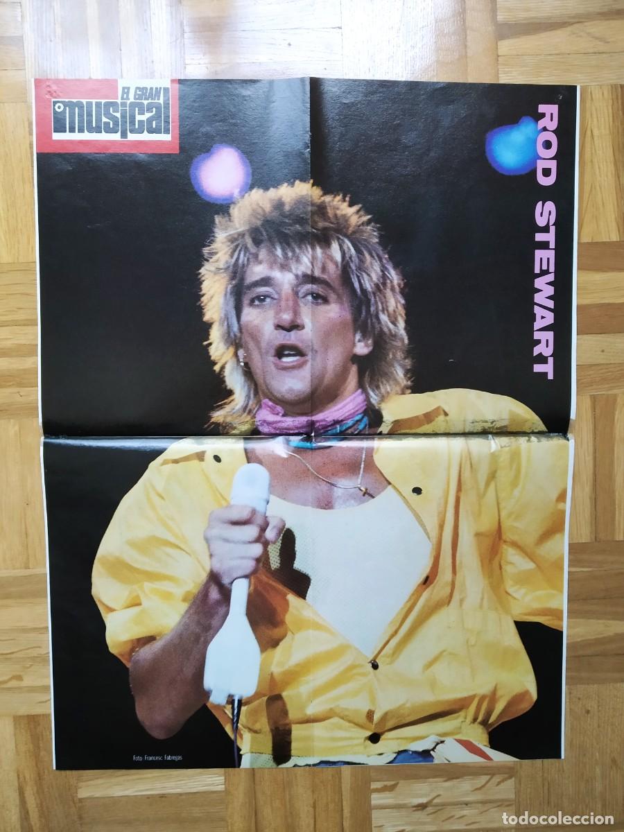 Revistas de m&uacute;sica: POSTER DE LA REVISTA EL GRAN MUSICAL ROD STEWART + SHERMAN BROTHERS VER FOTOS