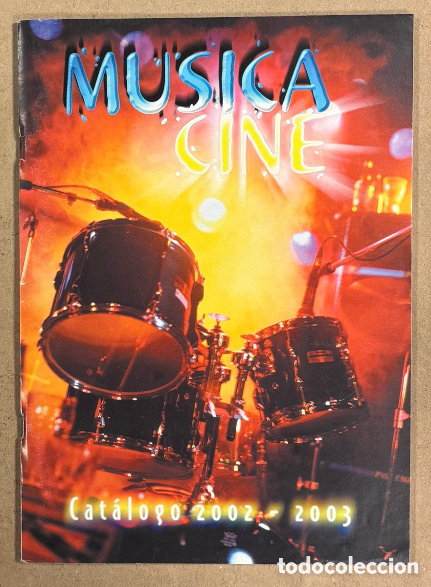 Revistas de m&uacute;sica: M&Uacute;SICA Y CINE. CAT&Aacute;LOGO DE 2002-2003 DISCOGR&Aacute;FICAS: BMG, BOA, SONY, BLANCO Y NEGRO, EMI, VIRGIN,&hellip;