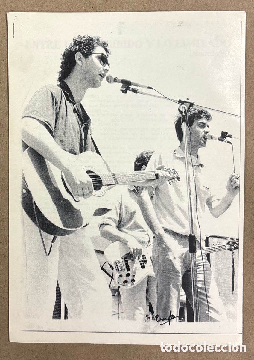 Revistas de m&uacute;sica: SANCH&Iacute;S Y JOCANO. DOSSIER DE PRENSA DEL D&Uacute;O DONOSTIARRA DE FINALES DE LOS A&Ntilde;OS 80.