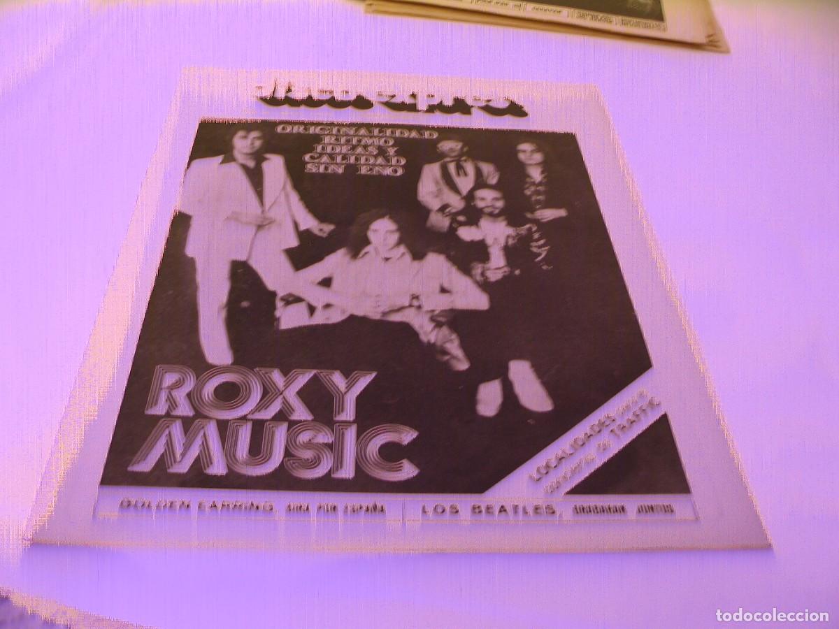 Revistas de m&uacute;sica: REVISTA DISCO EXPRES 265 de 1973 ROXY MUSIC Golden earring CARPENTERS Eno Fripp Focus