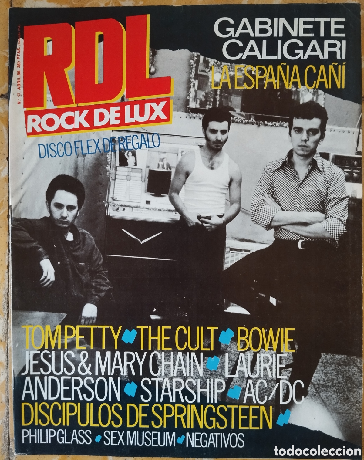 Revistas de m&uacute;sica: Rock de Lux - Gabinete Caligari