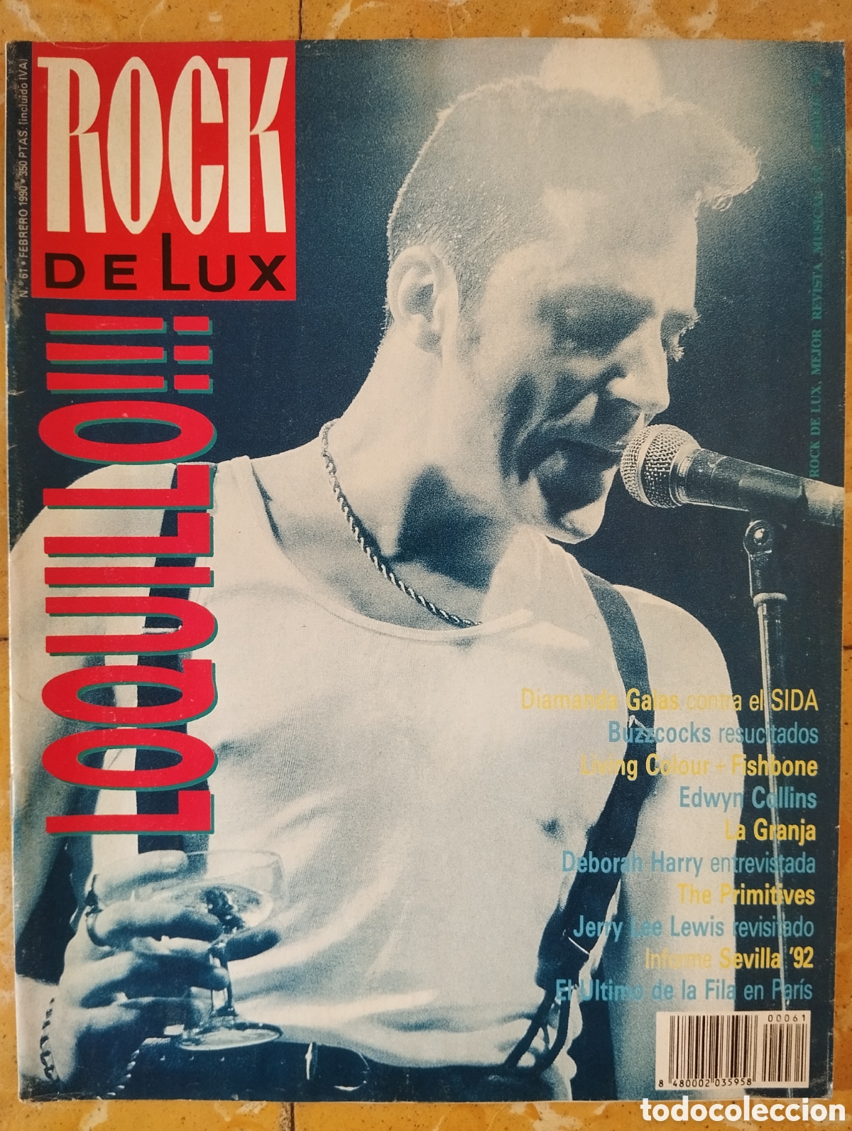 Revistas de m&uacute;sica: Loquillo - revista Rock de Lux