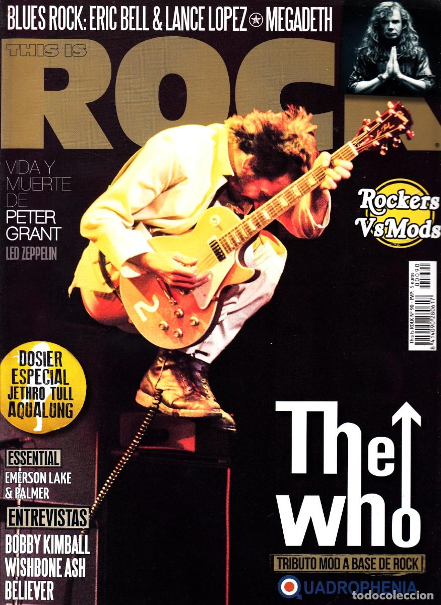 Revistas de m&uacute;sica: Revista This is Rock Numero 90 The Who