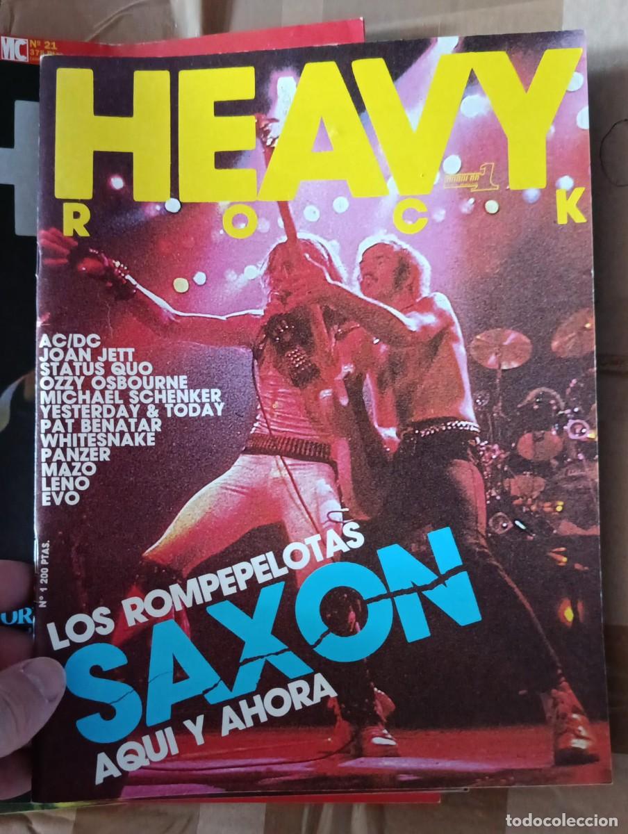 Revistas de m&uacute;sica: Revista: Rock Heavy Musica N&ordm;1-15 (menos el 14) + Edicion Woodstock