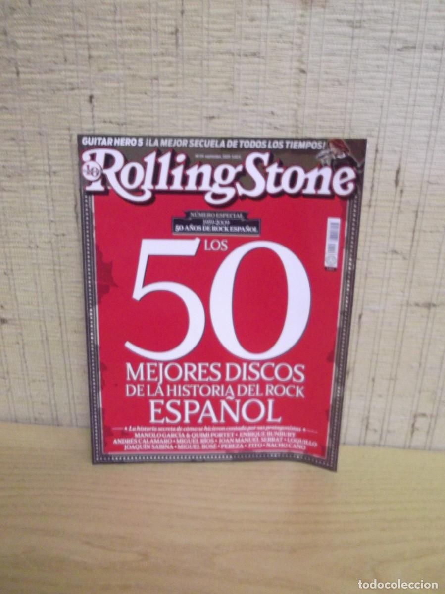 Revistas de m&uacute;sica: Revista Rolling Stone Numero especial 50 A&ntilde;os de rock espa&ntilde;ol.N&ordm;119 Septiembre 2009.