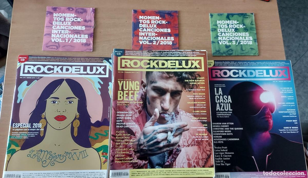 Revistas de m&uacute;sica: Lote 10 revistas Rockdelux a&ntilde;o 2019 del 379 al 389