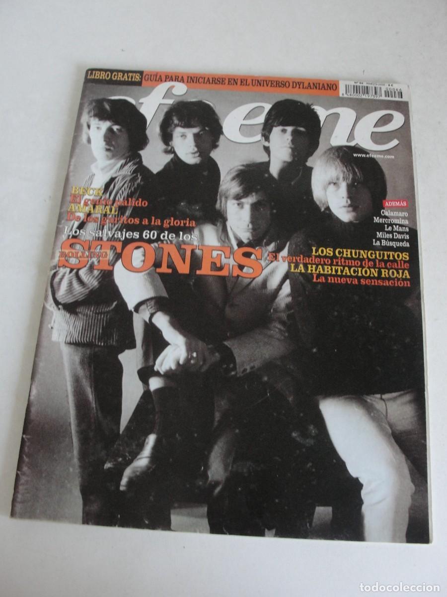 Revistas de m&uacute;sica: EFEEME 66 - STONES BECK AMARAL LOS CHUNGUITOS CALAMARO LEMANS MILES DAVIS MERCROMINA 2005