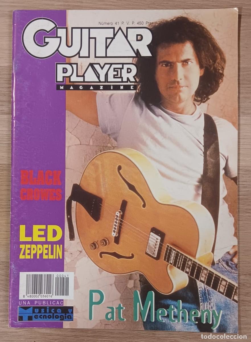 Revistas de m&uacute;sica: REVISTA GUITAR PLAYER MAGAZINE NUMERO 41 BLACK CROWES LED ZEPPELIN PAT METHENY