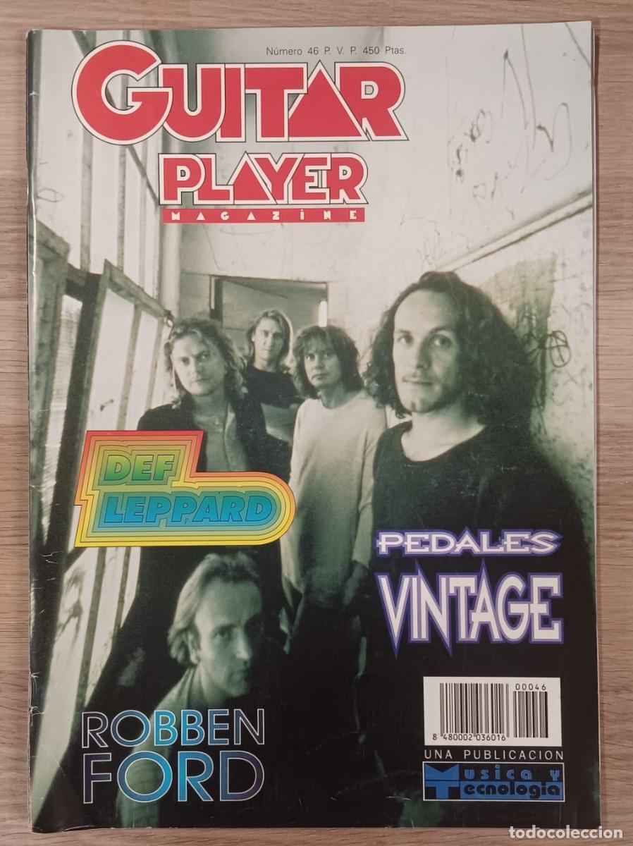 Revistas de m&uacute;sica: REVISTA GUITAR PLAYER MAGAZINE NUMERO 46 DEF LEPPARD ROBBEN FORD