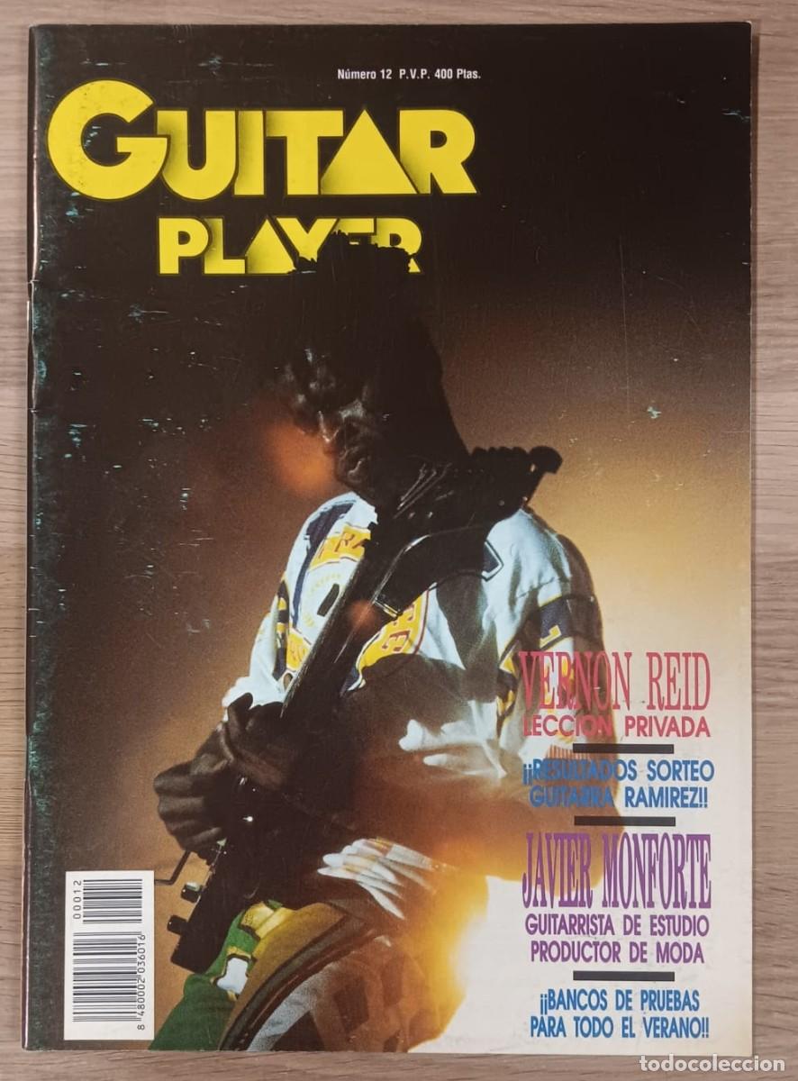 Revistas de m&uacute;sica: REVISTA GUITAR PLAYER MAGAZINE NUMERO 12 VERNON REID JAVIER MONFORTE