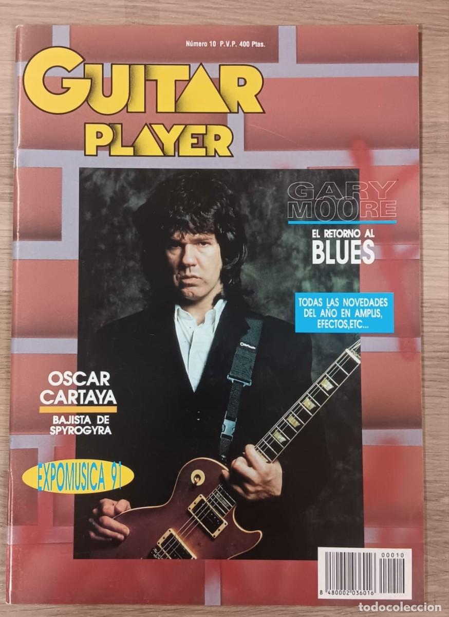 Revistas de m&uacute;sica: REVISTA GUITAR PLAYER MAGAZINE NUMERO 10 GARY MOORE