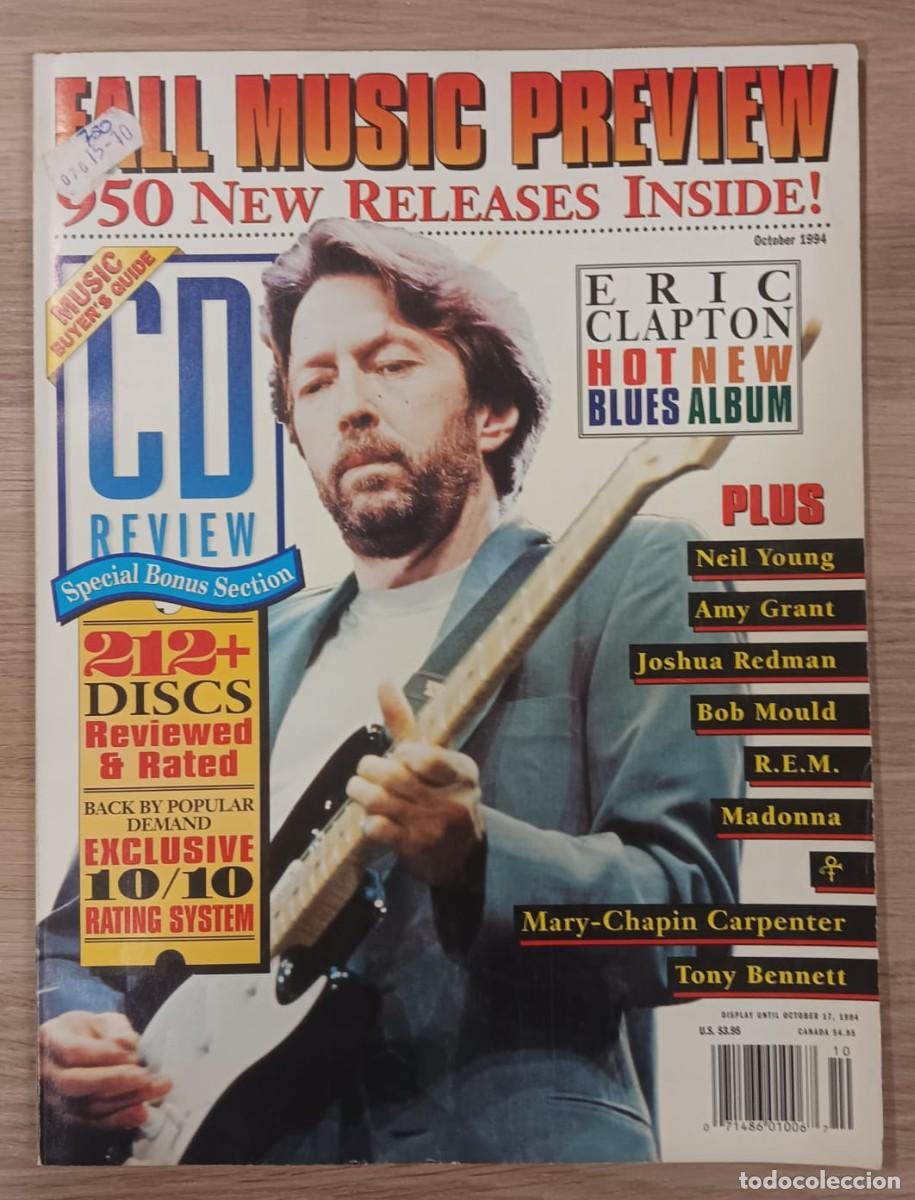 Revistas de m&uacute;sica: REVISTA FALL MUSUC PREVIEW ERIC CPALTON NEIL YOUNG REM MADONNA PRINCE