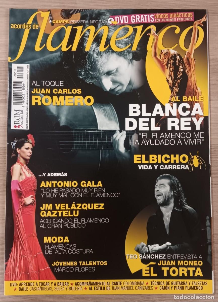 Revistas de m&uacute;sica: REVISTA FLAMENCO NUMERO 11 JUAN CARLOS ROMERO EL BICHO ANTONIO GALA EL TORTA