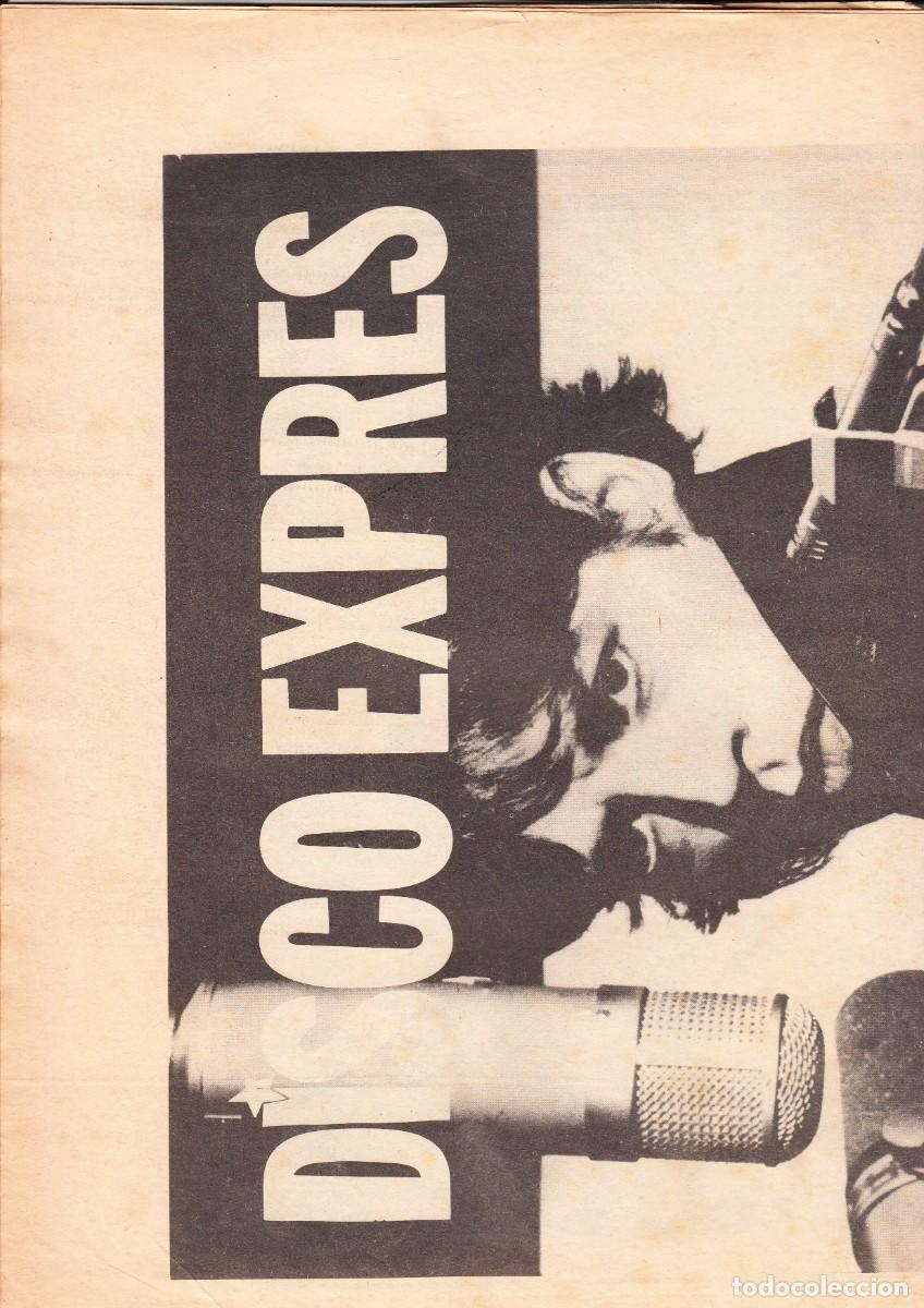 Revistas de m&uacute;sica: DISCO EXPRES. AGOSTO 1978.