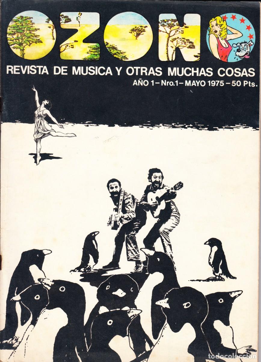 Revistas de m&uacute;sica: OZONO. N&ordm; 1 MAYO 1975.